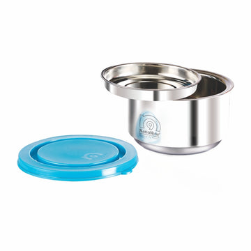 NanoNine Tiffiny Small Plus 260 ml Double Wall Insulated Stainless Steel Lunch Box.